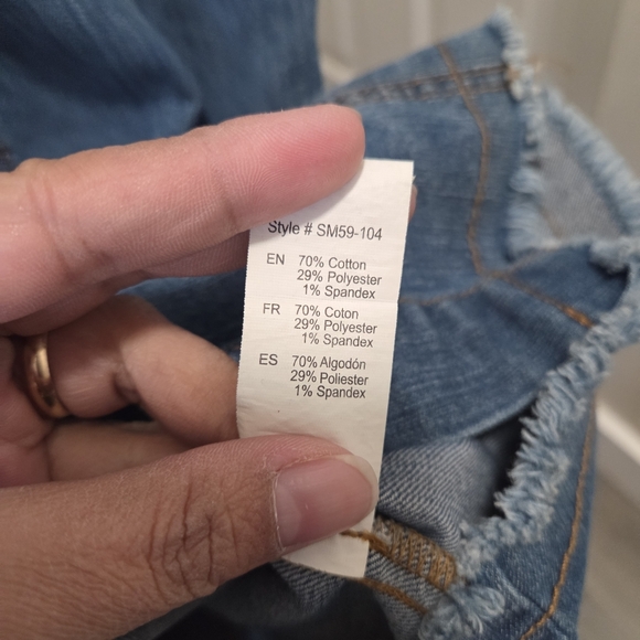 Revamped Cotton Blend Blue Denim Dress - Picture 6 of 9